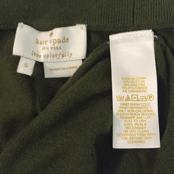 Kate Spade Bow Sleeve Cardigan | US S - Picture 5 of 5